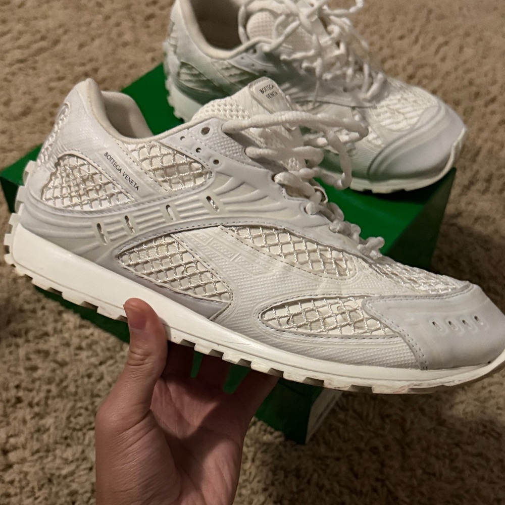 Bottega Veneta White Sneakers